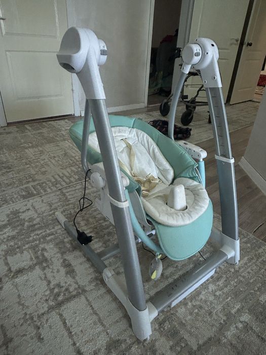 Стульчик для кормления качеля 3в1 Марибель