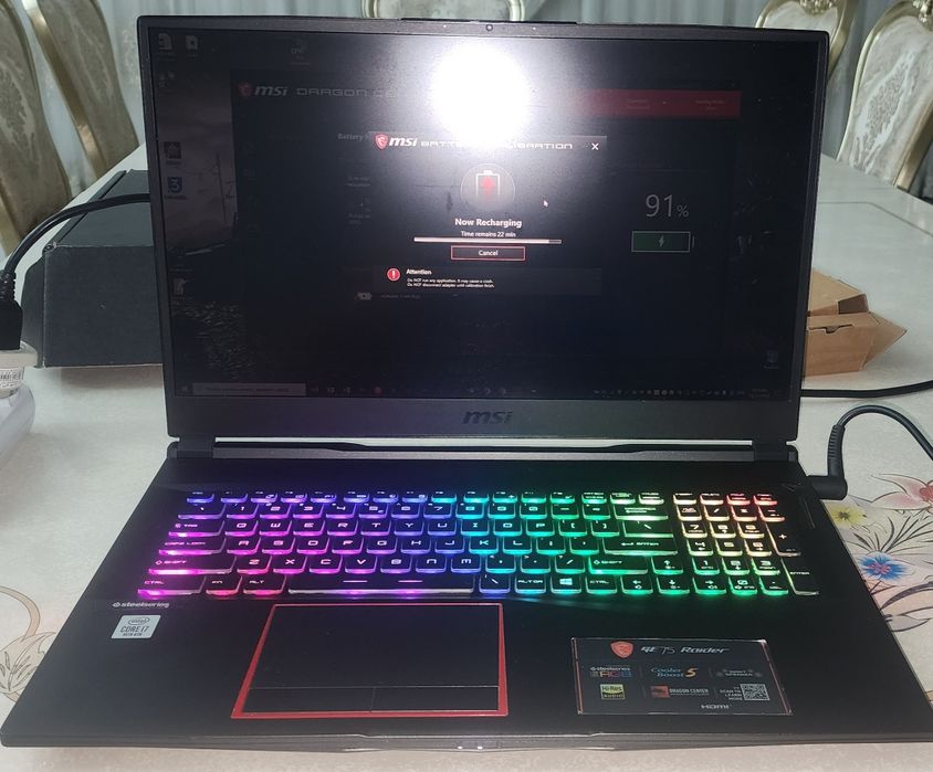 Ноутбук геймерский продается.Сотилади! MSI GE75 RAIDER