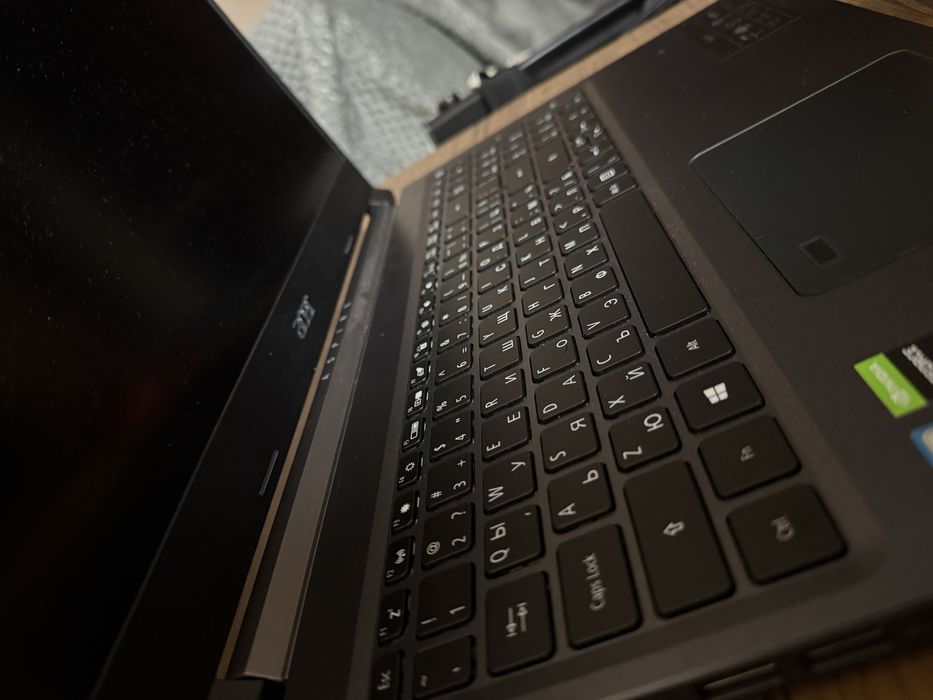 ПЕРФЕКТЕН! Лаптоп Acer Aspire A715-75G/ Intel Core i5-9300H/ 24GB RAM/ NVIDIA GeForce GTX 1650/ 512GB SSD