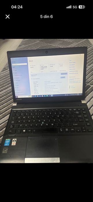 Laptop toshiba