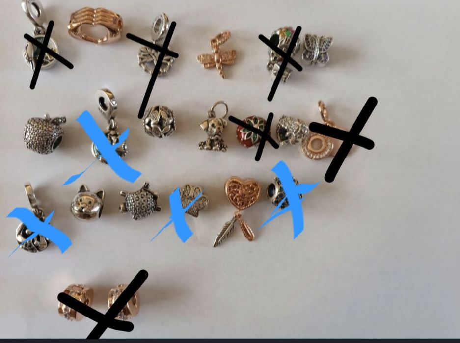 Сребърни висулки / талисман Pandora