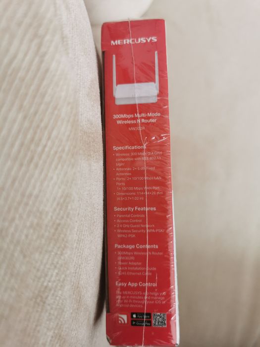 Wireless Multi - Mode N Router 300 mbps модел MW302R