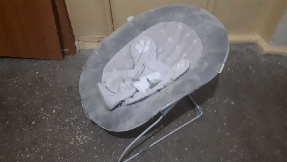 Музыкальная детская люлька кроватка качалка