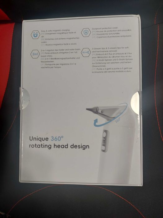 Dispozitiv curatat / desfundat urechile de ceara