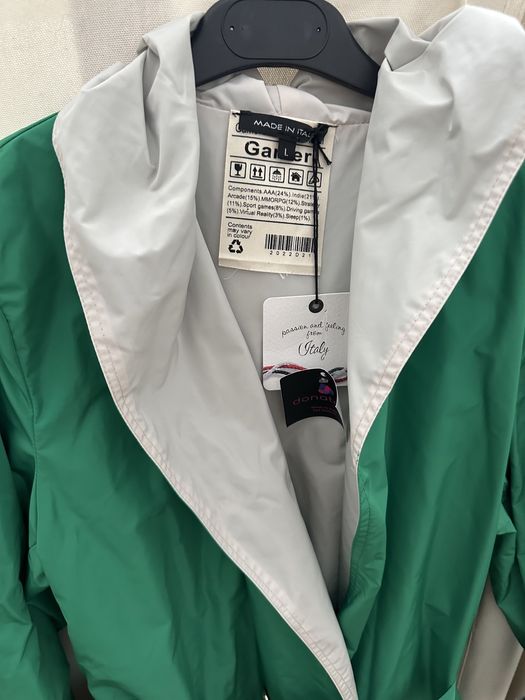 Trench cu 2 fete Made in Italy mar. L merge oversize NOU !