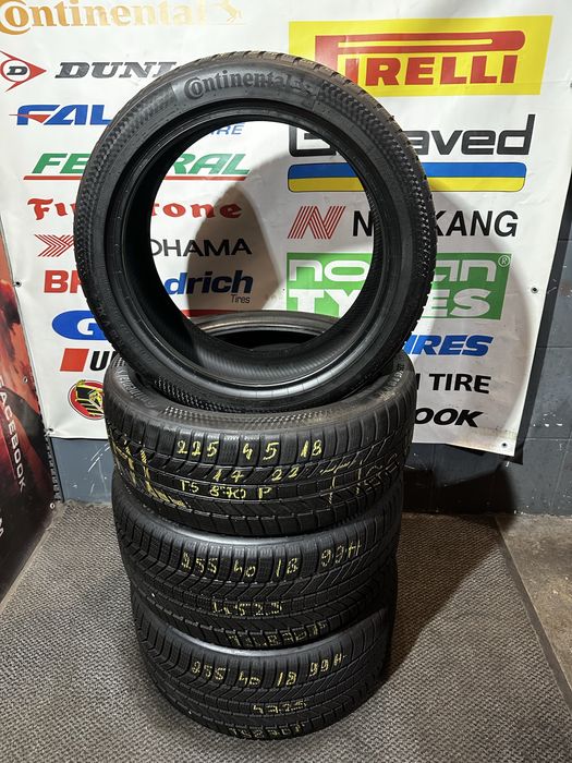 Set 225/45 R18 95V XL | 255/40 R18 98H XL- Continental WinterContact TS870P M+S Oferta