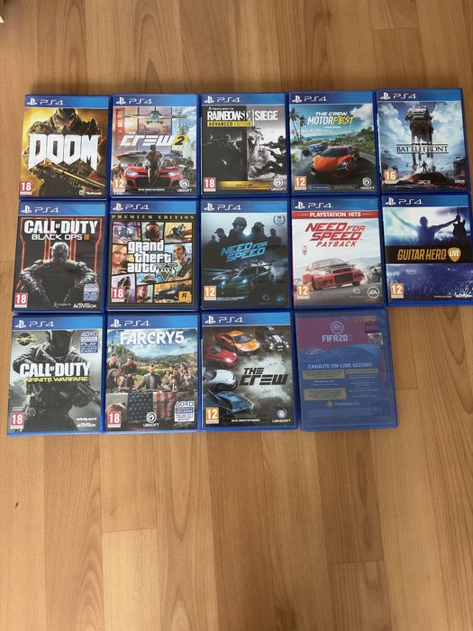 Vand playstation 4 cu sau fara jocuri