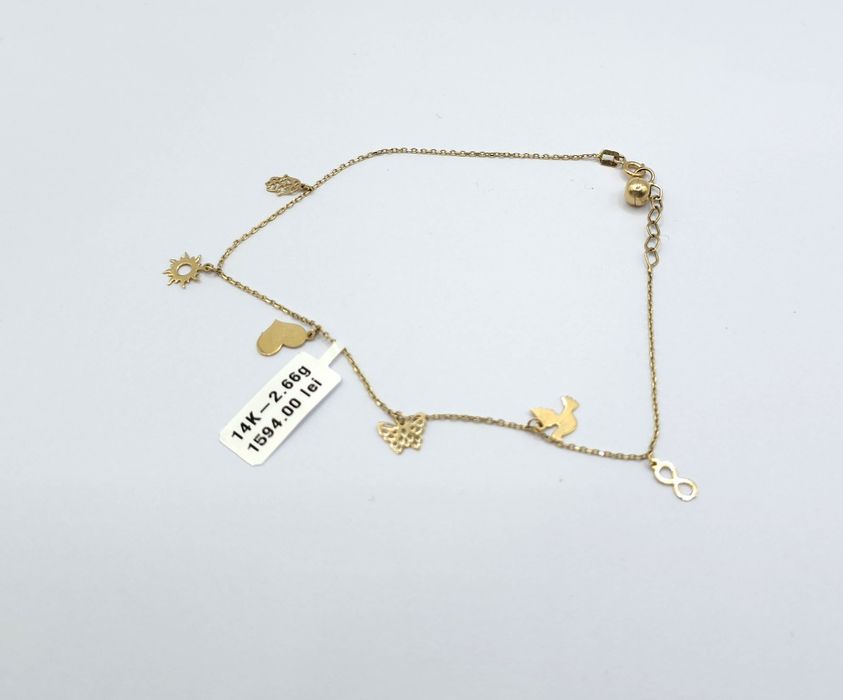 Bijuteria Royal bratara din aur 14k 2.66 gr