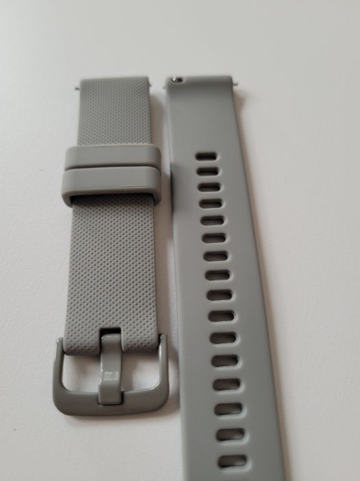 Curea silicon 20mm cu telescop rapid pt forerunner 645/245, vivo 3 etc