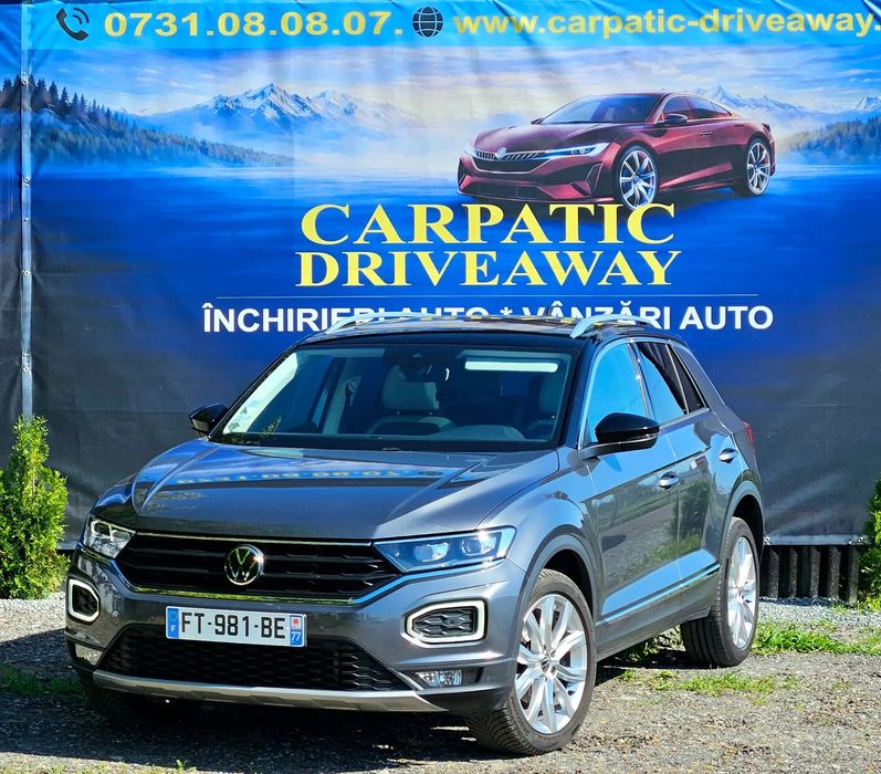 Volkswagen T-Roc panorama..dsg..culoare bi tone.interior si exterior