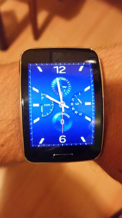 Smart watch AMOLED curved Samsung Gear S/ SM-R750 - SIM card slot