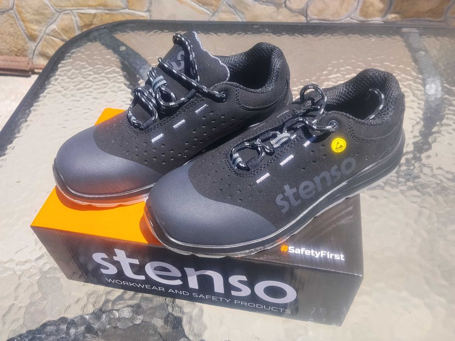 Работни обувки с метално  бомбе stenso