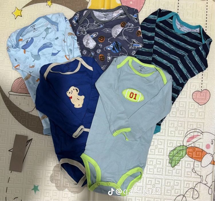 Бодики Carter’s 100% хлопок