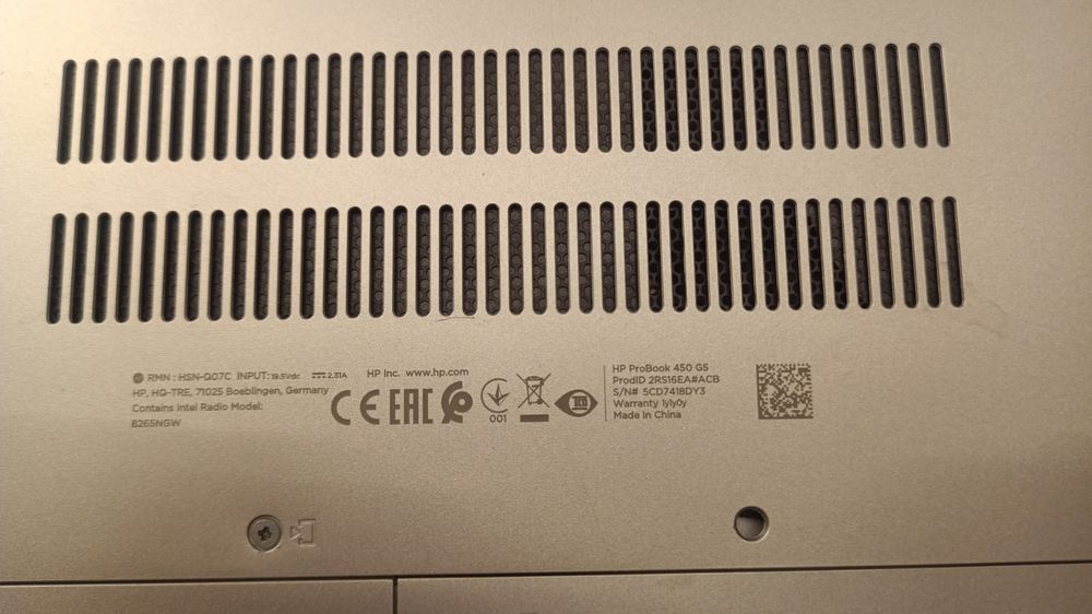 HP ProBook 450 G5 ноутбук