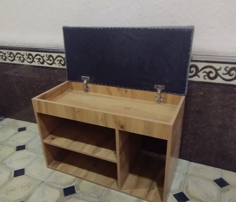 Обувница с открывающим верхом