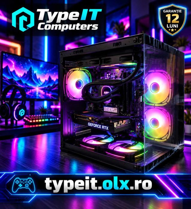 PC Gaming Ryzen 7 5800X, 32GB DDR4 3200, RTX 4060, SSD Nvme 512gb, Hdd 1TB