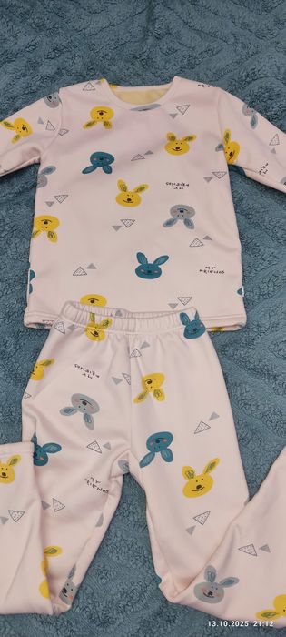 Теплая мягкая пижамка