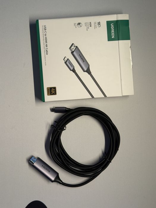 Cablu Ugreen usb-C HDMI; HDMI-DP