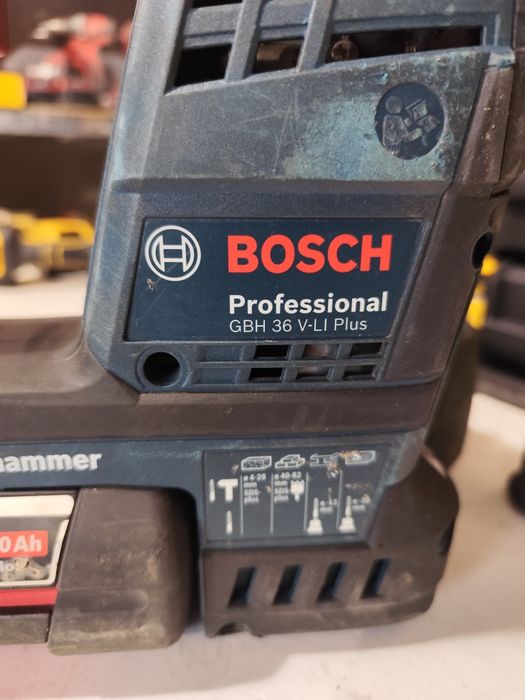 Мощен акумулаторен перфоратор къртач Бош Bosch GBH 36 V-LI Plus