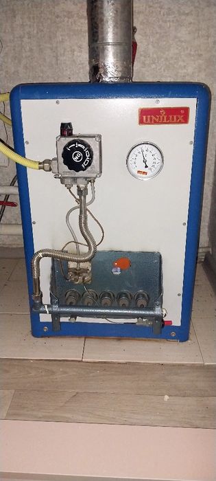 Печка напольная.