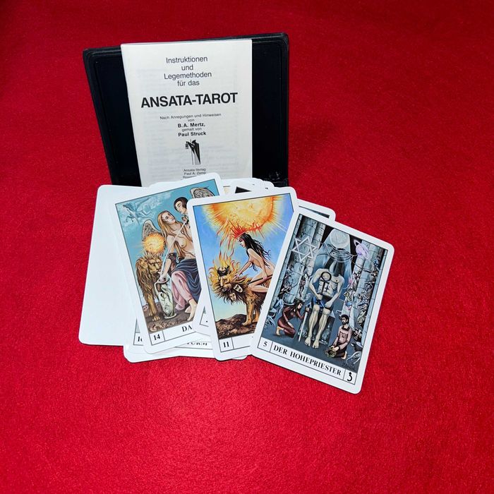 set cărți TAROT complet RAR
