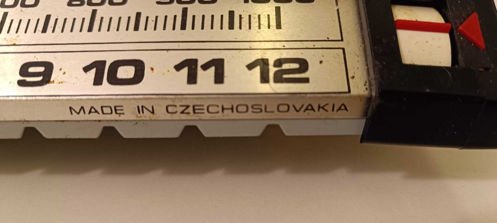 Механична везна произведена в соца