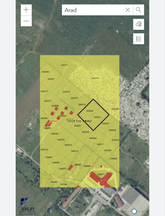Teren intravilan 2980 mp in Gradiste sau schimb cu masina + - dif