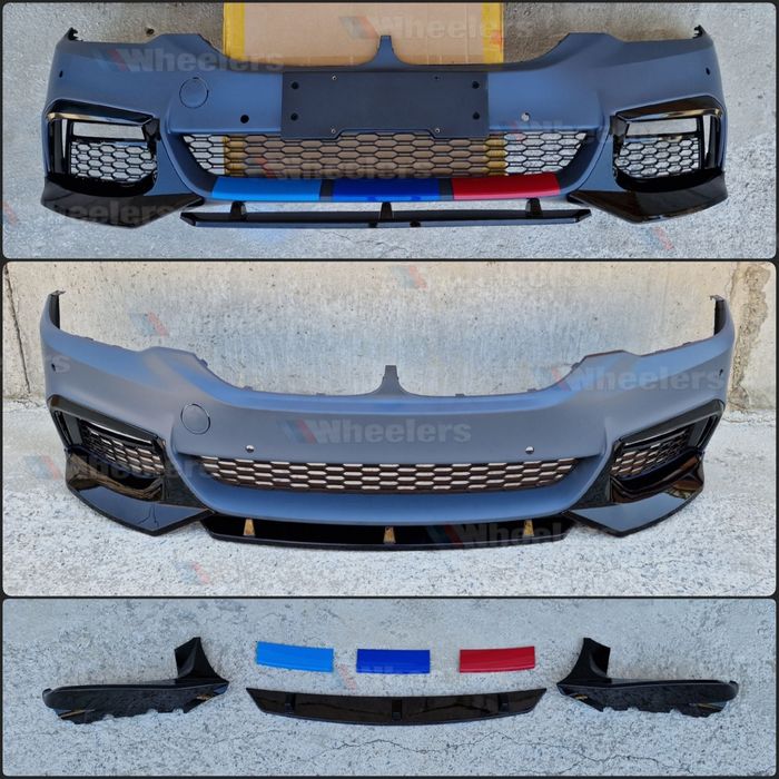 BMW G30 губа сплиттер M Performance накладка