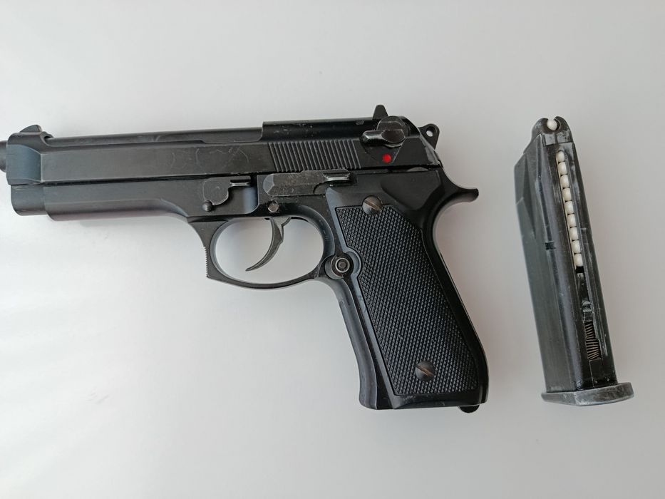 Pistol airsoft model Beretta M92, Green gas, Blowback