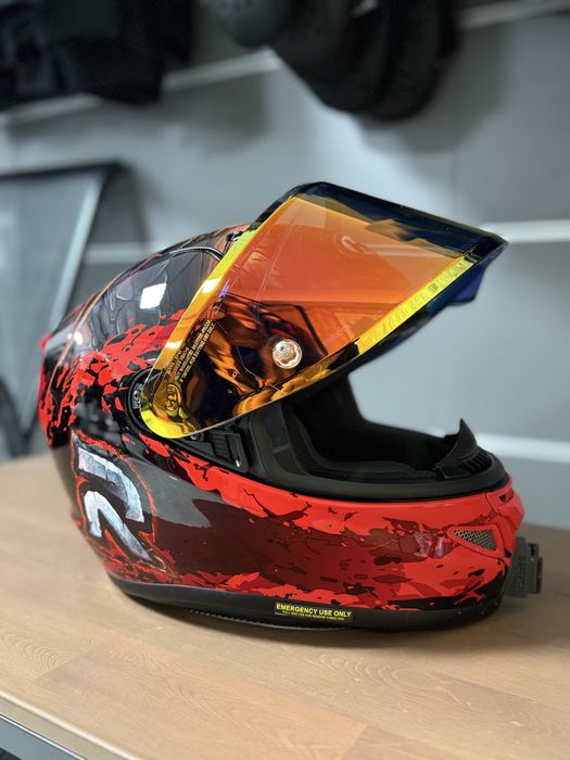 Casca moto Hjc Rpha 12 Diablo Blizzard