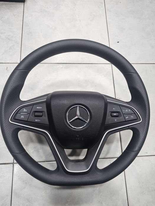 Руль мерс пулт кожа янги