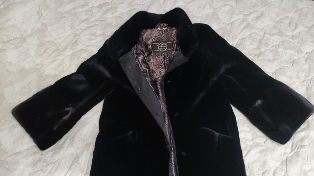 Шуба мутоновая новая