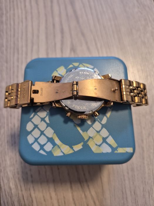 Vamd ceas Fossil dama auriu/roz