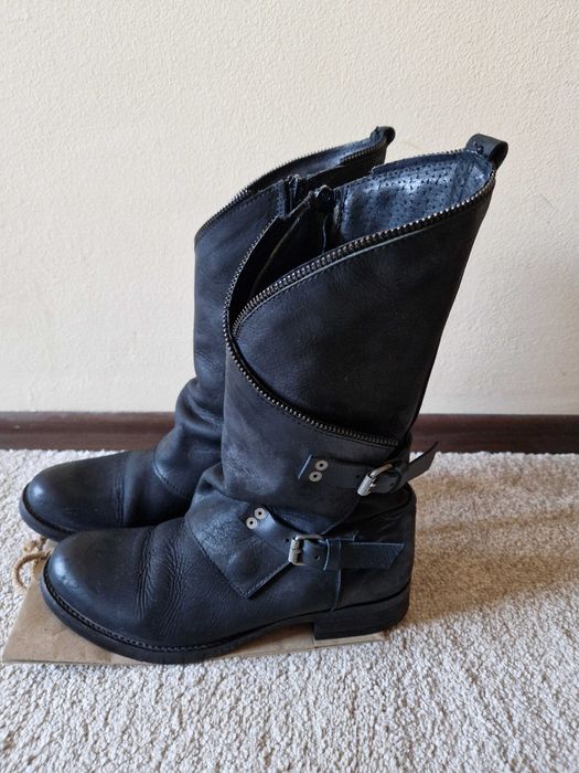 Ботуши естествена кожа