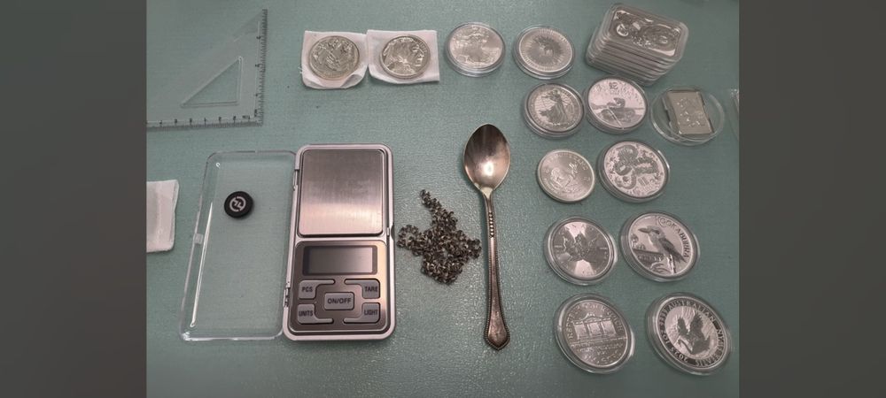 Приём,,, лома серебра