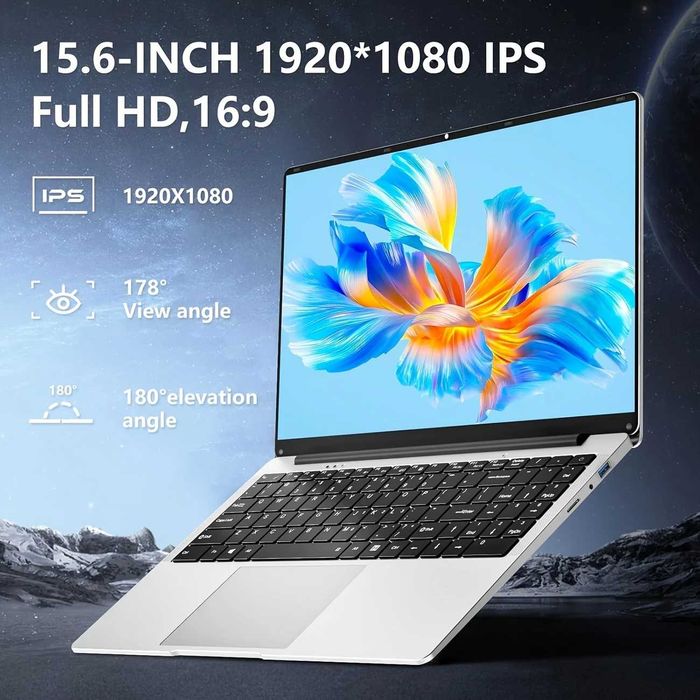 Нов лаптоп 15.6” | 8GB RAM + 256GB SSD | Вземи нов, мощен и евтин!