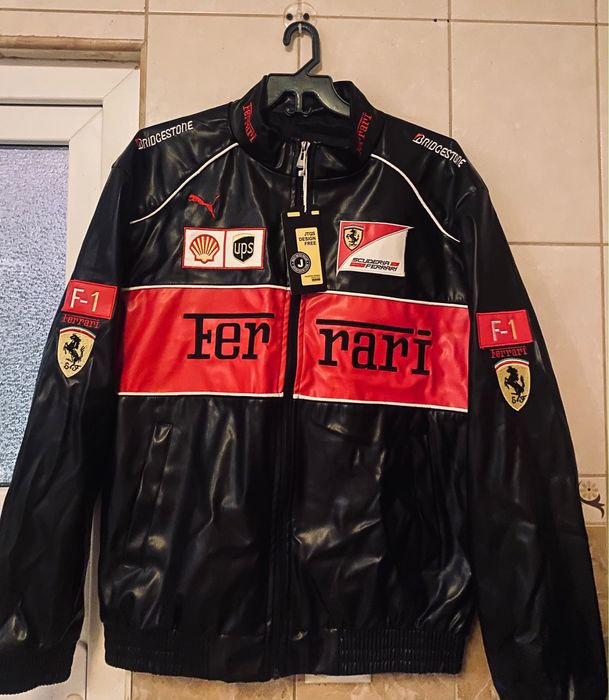 Geaca ferrari X F1 piele