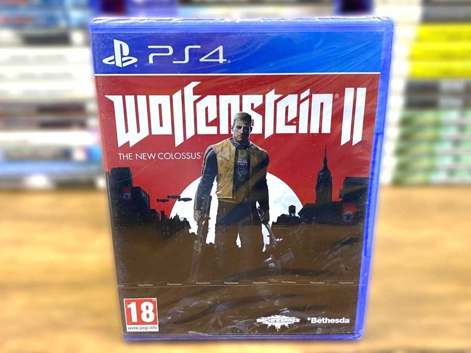 Новый Wolfenstein II (2): The New Colossus PS4/PS5 Пс4 Много Игр