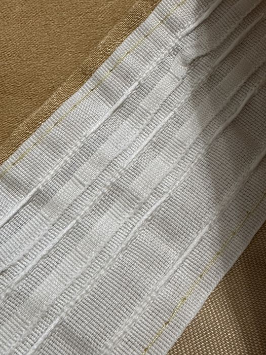 Шторы комплект золото