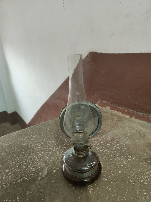 Lampa pe gaz rustica