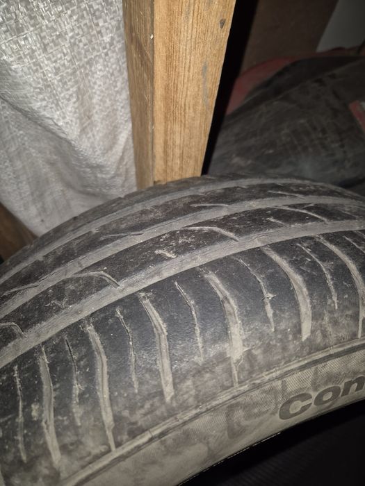 Летние шины continental бу, 4шт