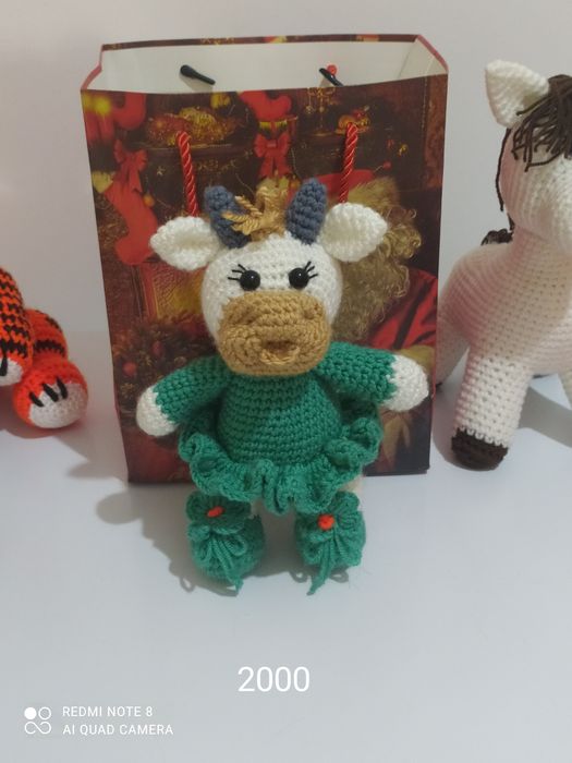 Вязаные игрушки ручной работы