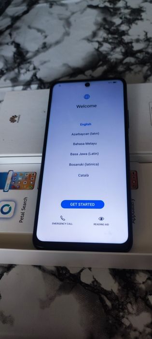Huavei p smart blue tech