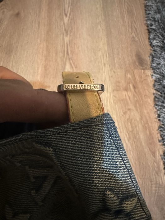 sapca louis vuitton denim