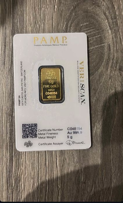 Lingou aur 24k 5grame