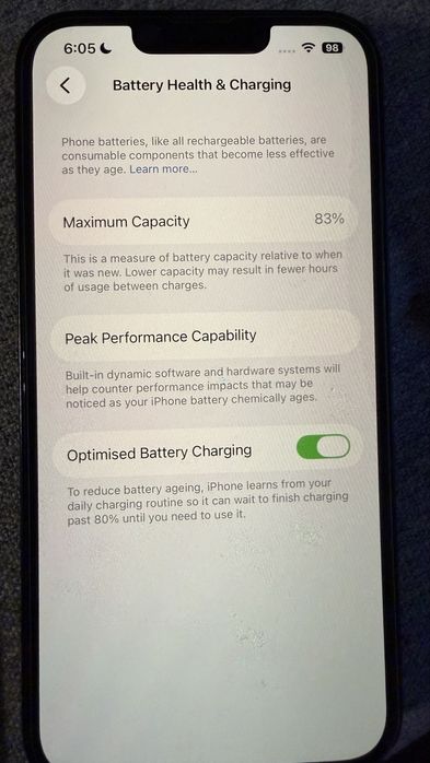 Iphone 14, 128 GB, midnight blue