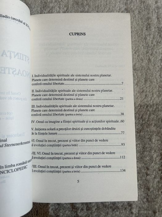 Carte Știința Inițiatică și Cunoașterea Aștrilor - Rudolf Steiner (Univers Enciclopedic)