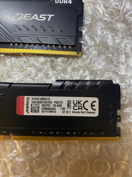 Продам озу Kinston Beast оригинал