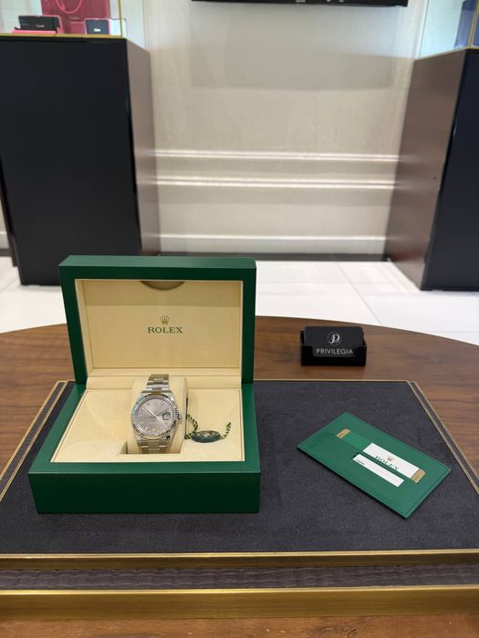 Rolex Datejust II 41mm steel and white gold