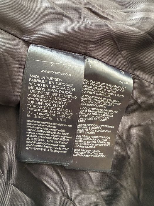 Geaca lana si puf tommy hilfiger nou-nouta - model foarte rar